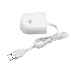 Ultrasonic nadomestna USB polnilna postaja za Philips Sonicare, bela