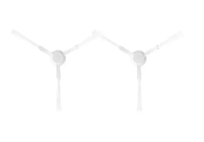 Set dveh stranskih krtač za Viomi V2 Pro, V2 Max, SE, Proscenic M6 Pro, Bela