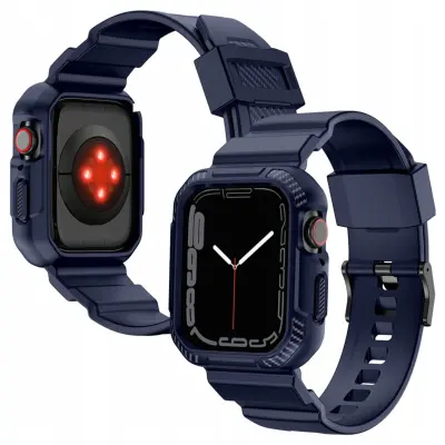 KINGXBAR ETUI ZA APPLE WATCH SE 8 7 6 5 4 3 2 1 41 40 38MM BLUE CASE