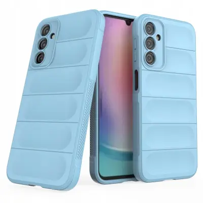 MAGIC SHIELD CASE ETUI OBUDOWA FUTERAŁ DO SAMSUNG GALAXY A24 4G NIEBIESKIE