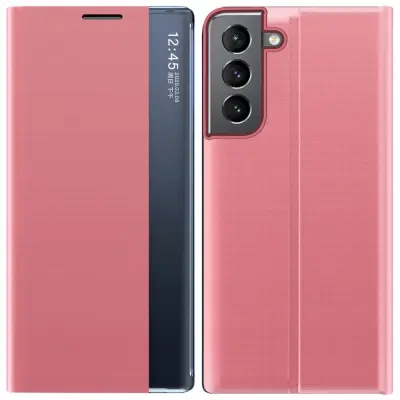 NEW SLEEP CASE ETUI OBUDOWA FUTERAŁ Z KLAPKĄ DO SAMSUNG GALAXY S23+ RÓŻOWE