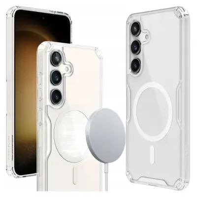 OVITEK NILLKIN OVITEK Z OBROČKOM ZA SAMSUNG GALAXY S24+ BEL