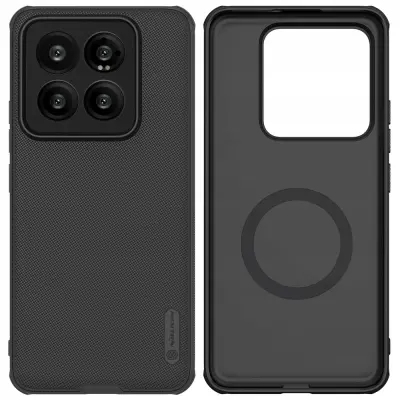 NILLKIN OVITEK POKROV OHIŠJA ZADNJA ETUI ZA XIAOMI 14 PRO ČRN