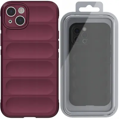 MAGIC SHIELD CASE OVITEK ZA IPHONE 14+ BURGUNDY
