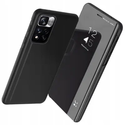 CLEAR VIEW CASE ETUI OBUDOWA POKROWIEC FUTERAŁ PLECKI DO REALME 10 CZARNE