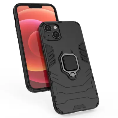 RING ARMOR OVITEK OHIŠJE ZA IPHONE 14 PRO ČRN