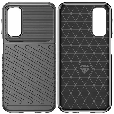 THUNDER CASE ETUI OBUDOWA POKROWIEC FUTERAŁ DO SAMSUNG GALAXY S23 FE CZARNE
