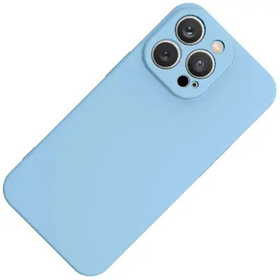 SILIKONSKI OVITEK SAMSUNG OVITEK OHIŠJE ZA GALAXY A14 SVETLO MODER