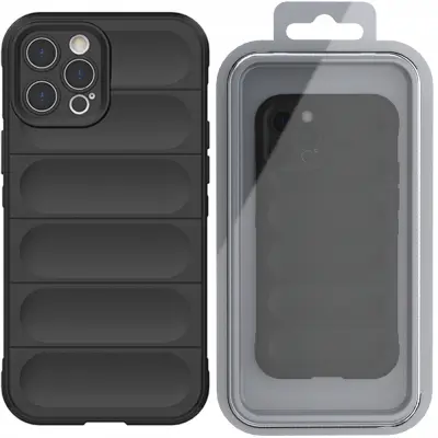 MAGIC SHIELD CASE ETUI OBUDOWA POKROWIEC FUTERAŁ DO IPHONE 13 PRO CZARNY