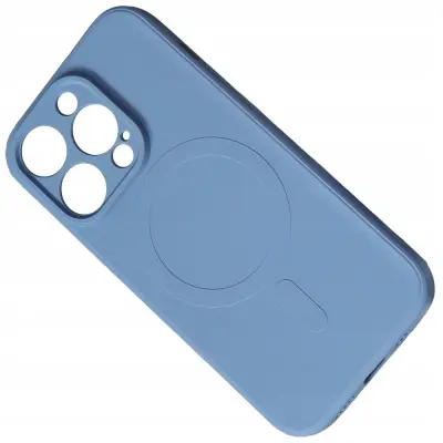 SILIKONSKI OVITEK OHIŠJE ZA IPHONE 14 PRO TEMNO MODER