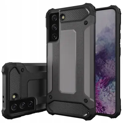 HYBRID ARMOUR CASE COVER OHIŠJE ZA SAMSUNG GALAXY S23 ULTRA BLACK