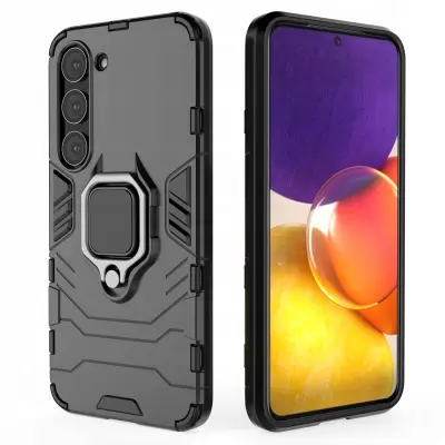 RING ARMOR ETUI CASE OBUDOWA POKROWIEC FUTERAŁ DO SAMSUNG GALAXY S23 CZARNE