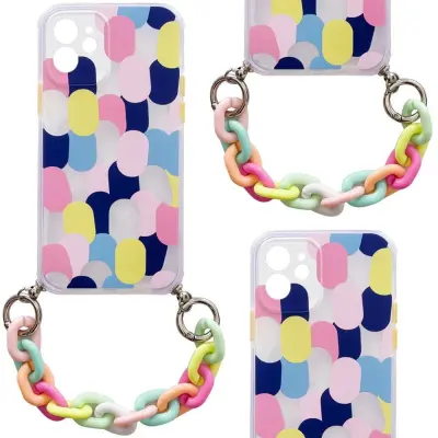 COLORCHAIN CASE OVITEK Z VERIŽICO ZA SAMSUNG GALAXY S21 ULTRA