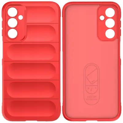 MAGIC SHIELD CASE ETUI OBUDOWA POKROWIEC DO SAMSUNG GALAXY A24 4G CZERWONE
