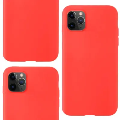 SILIKONSKI OVITEK OVITEK OHIŠJE OVITEK ZA IPHONE 11 PRO RDEČ