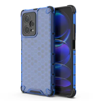 Armored hybrid etui za Xiaomi Redmi Note 12 Pro+ Honeycomb blue