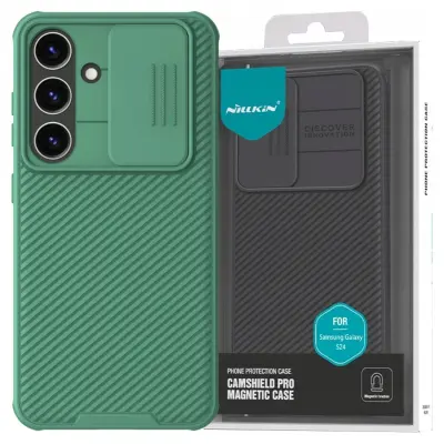 NILLKIN CASE COVER ETUI ZA OHIŠJE ZA SAMSUNG GALAXY S24 ZELENA