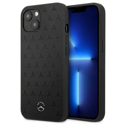 USNJEN OVITEK MERCEDES HARDCASE ZVEZDE ZA IPHONE 13 MINI 5.4 ČRN