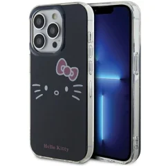 OVITEK HELLO KITTY IML KITTY FACE ZA IPHONE 14 PRO MAX ČRN OVITEK