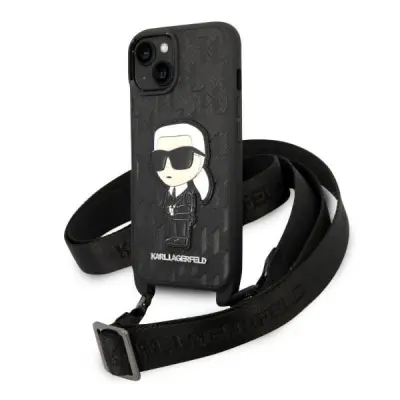 KARL LAGERFELD MONOGRAM IKONIK OVITEK NAŠEK ZA IPHONE 14 OVITEK