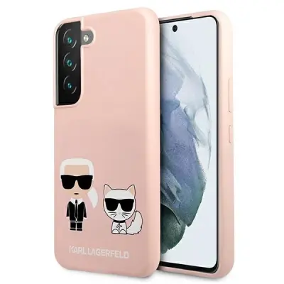 KARL LAGERFELD OVITEK SILIKONSKI IKONIK KARL&CHOUPETTE ZA SAMSUNG GALAXY S22+