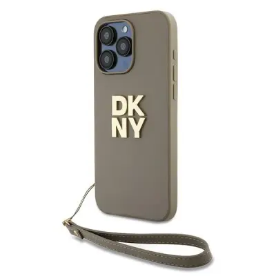 ETUI ZA ZAPESTJE DKNY ZA IPHONE 15 PRO BEŽ