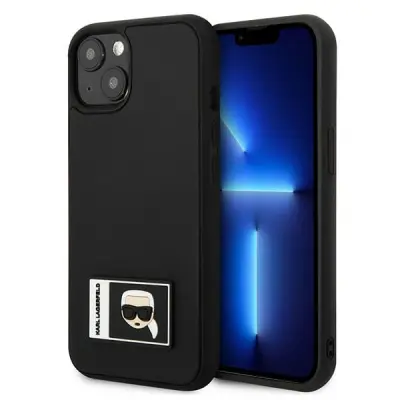 KARL LAGERFELD TRDA ETUI IPHONE 13 MINI 5.4 ČRNA ETUI IKONIK NAŠEK
