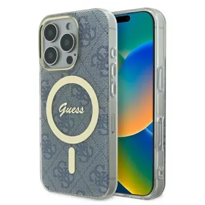 GUESS IML 4G ZA MAGSAFE OVITEK ZA IPHONE 16 PRO MODER