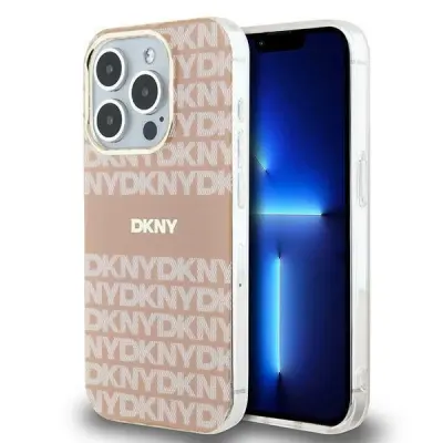 DKNY IML MONO & STRIPE OVITEK ZA MAGSAFE ZA IPHONE 13 PRO/13 ROZA