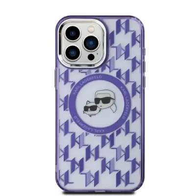 KARL LAGERFELD IML MONOGRAM OVITEK KARL & CHOUPETTE ZA MAGSAFE ZA IPHONE 15