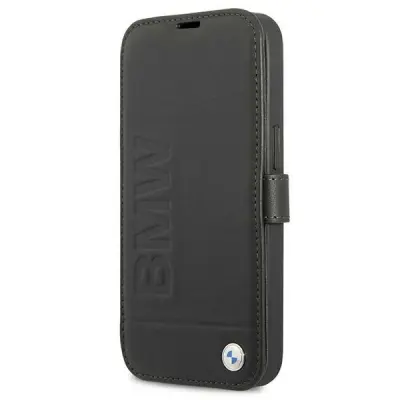 ETUI BMW BMFLBKP13SSLLBK IPHONE 13 MINI 5,4 CZARNY/BLACK BOOK SIGNATURE