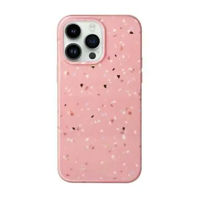 UNIQ COEHL TERAZZO CASE OVITEK ZA IPHONE 14 PRO MAX ROZA