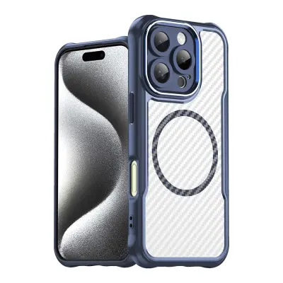 SILIKONSKI OVITEK LEADING SERIES ZA MAGSAFE ZA IPHONE 16 PRO MODER