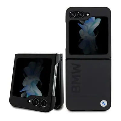 USNJENI OVITEK BMW HOT STAMP ZA SAMSUNG GALAXY Z FLIP 5 ČRN