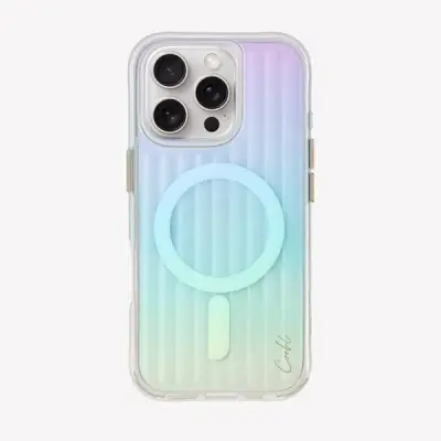 UNIQ COEHL LINEAR MAGNETNI POLNILNI OVITEK ZA IPHONE 16 PRO IRIDESCENT