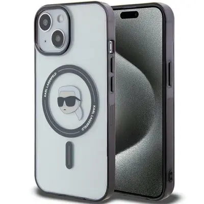 KARL LAGERFELD IML KARL'S HEAD OVITEK ZA MAGSAFE ZA IPHONE 15 PLUS PROZOREN