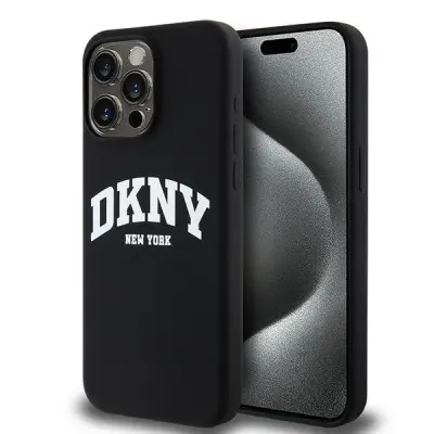 DKNY TEKOČI SILIKONSKI OVITEK ZA MAGSAFE ZA IPHONE 13 PRO MAX BEL