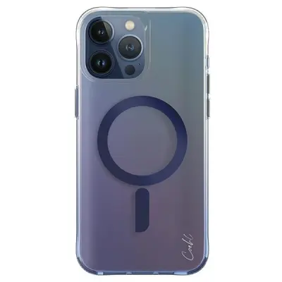 UNIQ COEHL DAZZE MAGNETNI POLNILNI OVITEK ZA IPHONE 15 PRO MODRA