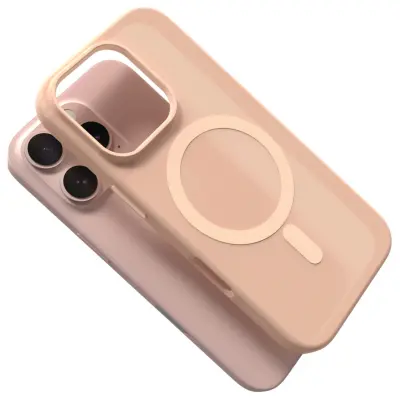 SILIKONSKI OVITEK PURO DAYLIGHT ZA MAGSAFE ZA IPHONE 16 PRO BEŽ