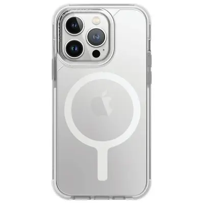 UNIQ COMBAT MAGCLICK POLNILNI OVITEK ZA IPHONE 15 PRO MAX BELA OVITEK