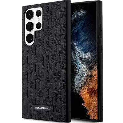 OVITEK OVITEK KARL LAGERFELD ZA SAMSUNG GALAXY S23 ULTRA ČRN