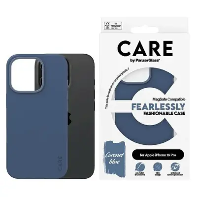 CARE BY MODNI OVITEK PANZERGLASS ZA MAGSAFE ZA IPHONE 16 PRO MODRA
