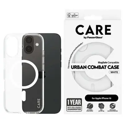 CARE BY PANZERGLASS FLAGSHIP OVITEK ZA MAGSAFE ZA IPHONE 16 BEL