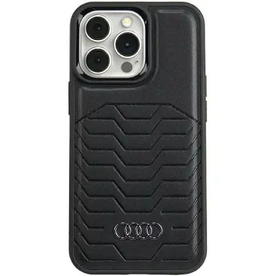 OVITEK Z AUDI SINTETIČNO USNJE ZA MAGSAFE ZA IPHONE 15 PRO OVITEK