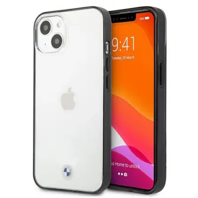 ETUI BMW SIGNATURE COLLECTION NA IPHONE 13 MINI - PRZEZROCZYSTE