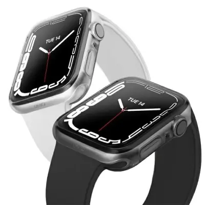 UNIQ GLASE ETUI ZA APPLE WATCH 7 8 41MM COVER 2 KOM. PROZOREN