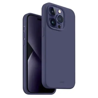 OVITEK UNIQ LINO CASE ZA IPHONE 14 PRO MAX VIJOLIČEN