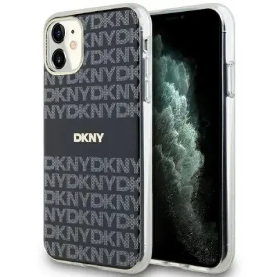 DKNY IML MONO & STRIPE FOR MAGSAFE OVITEK ZA IPHONE 11 XR ČRN