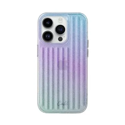 UNIKATNI OVITEK COEHL LINEAR CASE ZA IPHONE 14 PRO MODRO IN ROZA