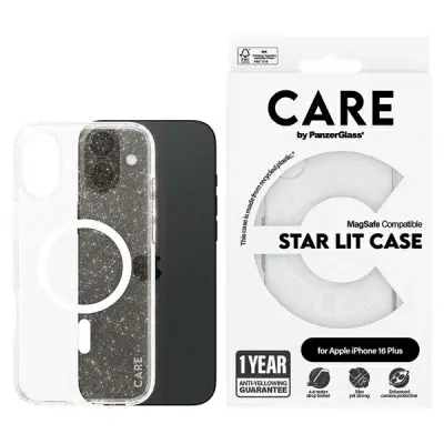 CARE BY OVITEK PANZERGLASS ZA MAGSAFE ZA IPHONE 16 PLUS BEL